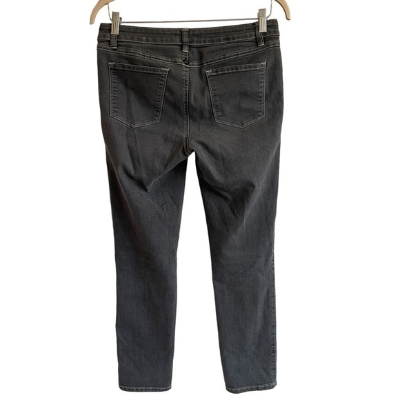 PrAna Kayla Gray-Wash Denim Skinny Pants, Size 8/29 - Picture 6 of 8